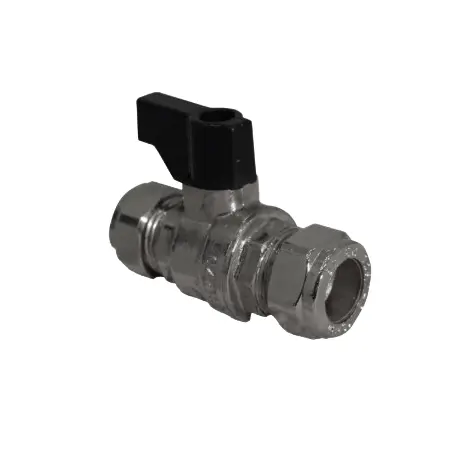[11BB15LBK] Isolation Valve 15mm LargeBore + Handle