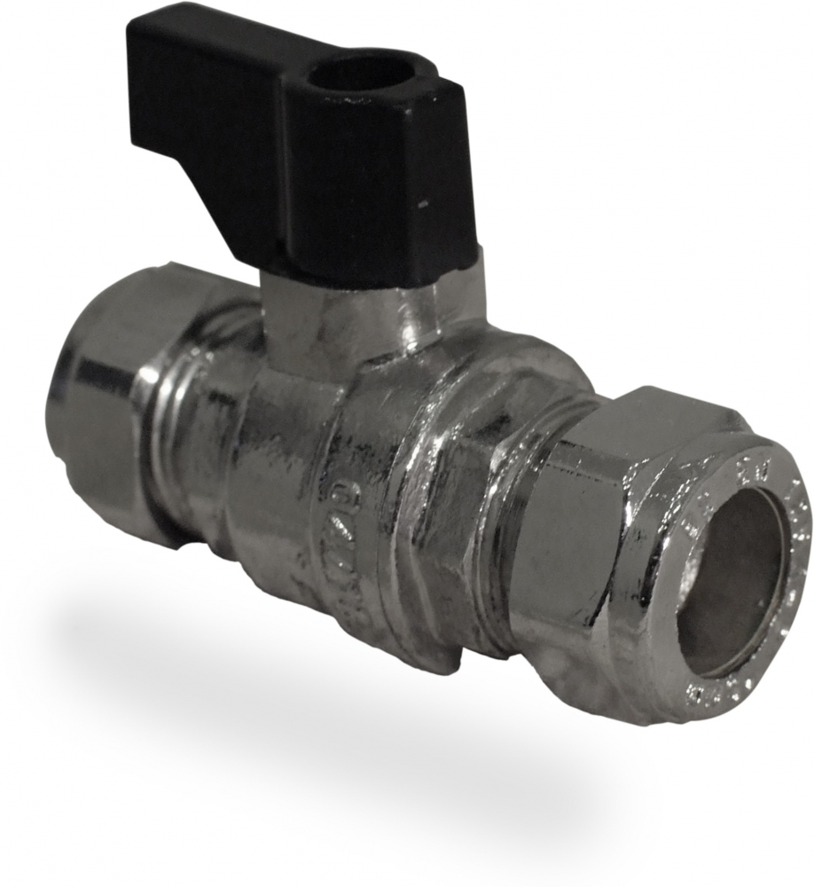 Isolation Valve 15mm LargeBore + Handle