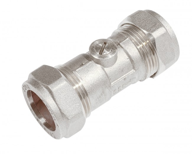 Isolation Valve 22mm Mini Sloted