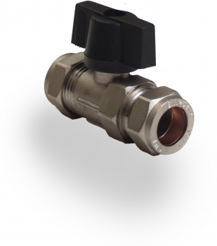 Isolation Valve 22mm Mini Handle