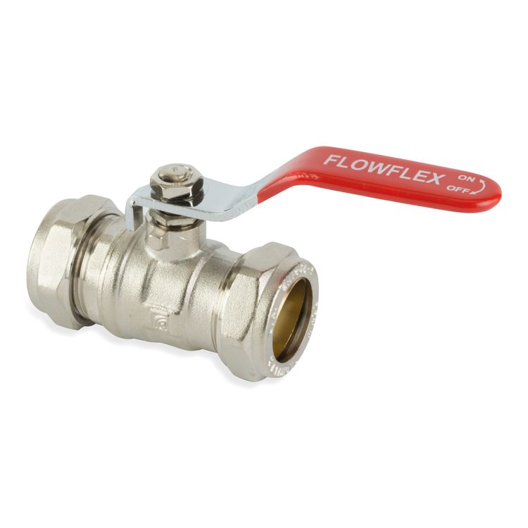 Lever Valve 35mm Red