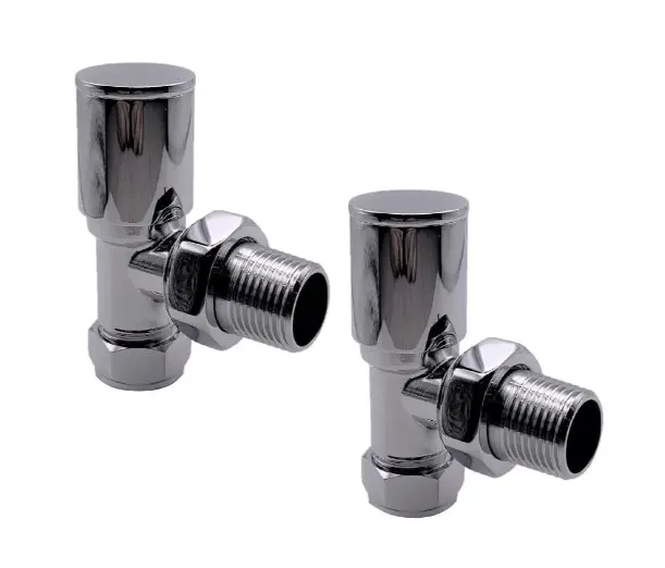 Rad Valve Angle Pair Chrome *****