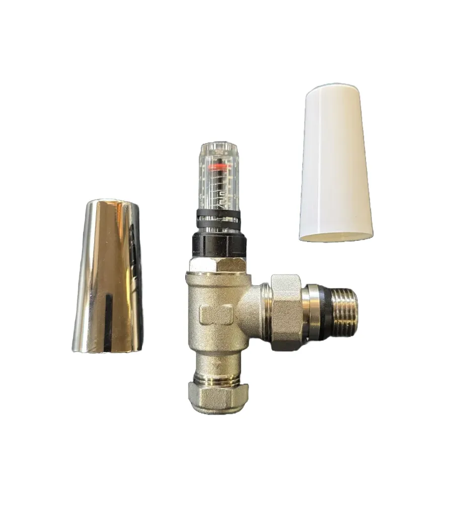Rad Valve With Flow Meter
