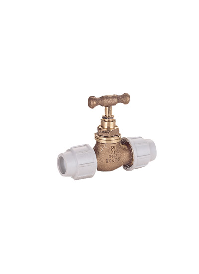 Mdpe Stopcock 25mm DZR Plasson