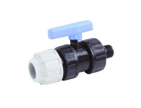 MDPE Stopcock 32mm x1"Mi
