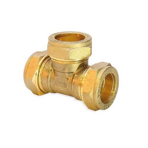 [11CB15F] Compression 15mm Tee