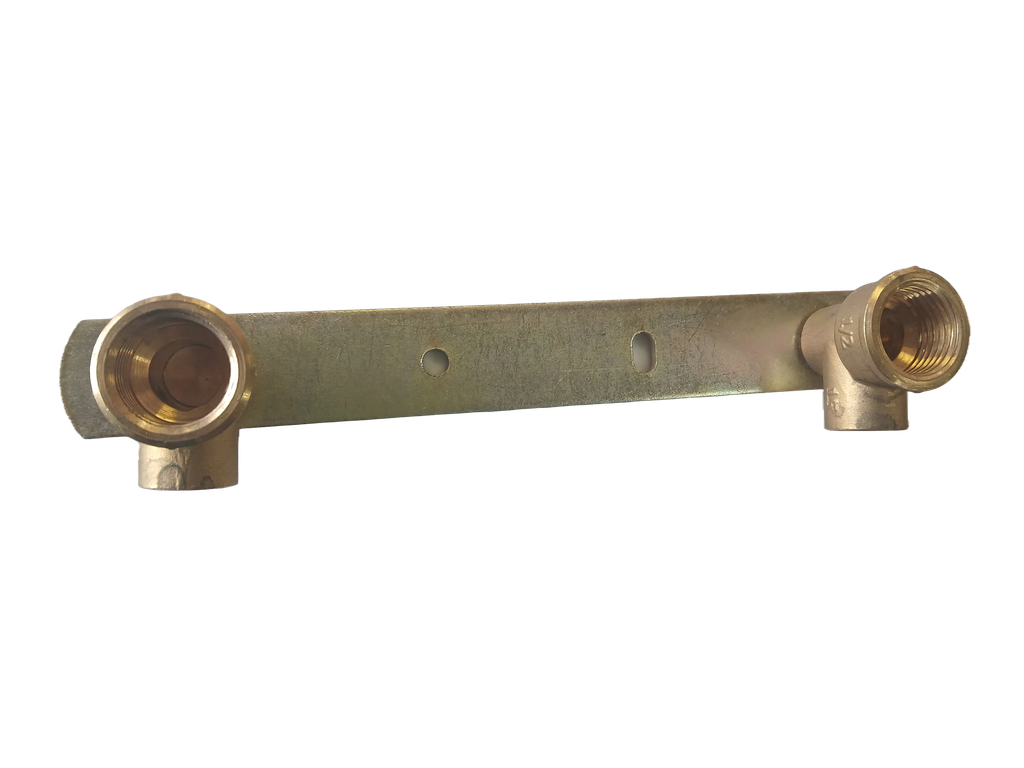 BSM Wall Plate 150 Centre EndFeed 15mm