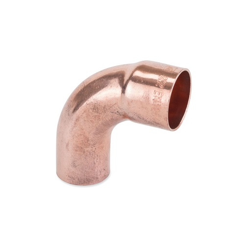 [11CE22BAL-R] Endfeed 22mm Elbow Spigot 90° Long Radius(Curve)