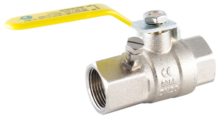 Gas Test Nipple 1" Lever Valve