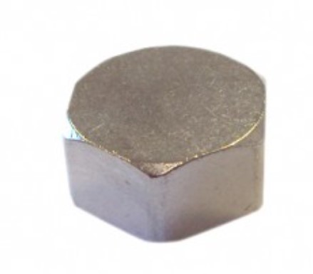 Chrome Cap 1/2"