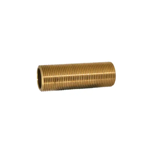 Brass Nipple 1/2" Long Threaded 3"
