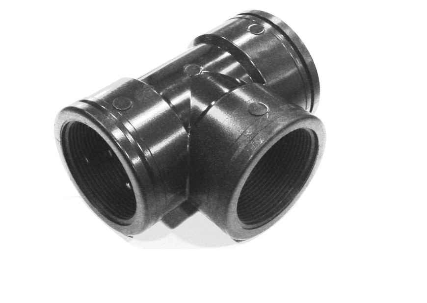 Mdpe PP BSP Tee  1"