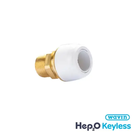 [11PL15M] Hep2o 15 x 1/2" Male Iron  KeyLess