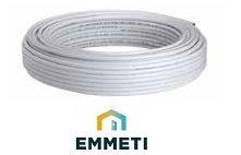 ⌂ Emmeti UFH Alu Pipe 16mm 100m WH