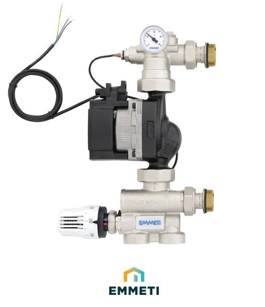 ⌂ Emmeti UFH Pump Pack select Grunfos pump