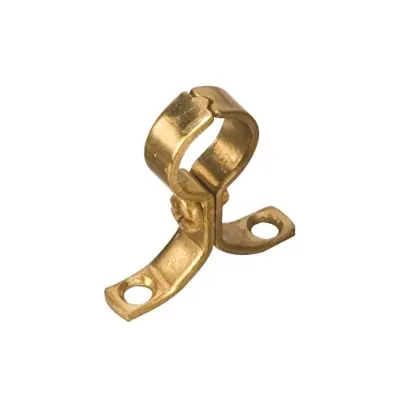 [11XP22] Pressed 22mm Brass Pipe Clip