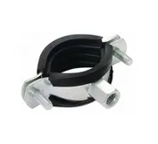 Rubber Lined Clip Steel 42mm