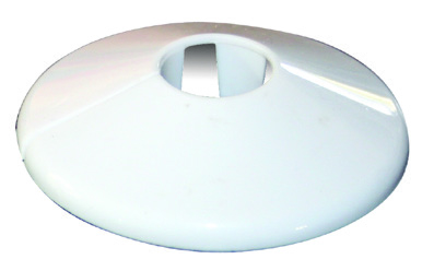 Pipe Cover Plate 15mm White