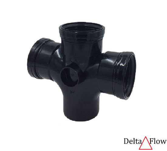 RingSoil 110 Double Branch ╬ spigot▲ᵀ RX4M-B  