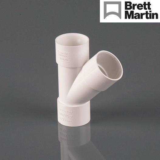 Solvent Waste 40mm Y.Branch 45°❑ᴮW2170w