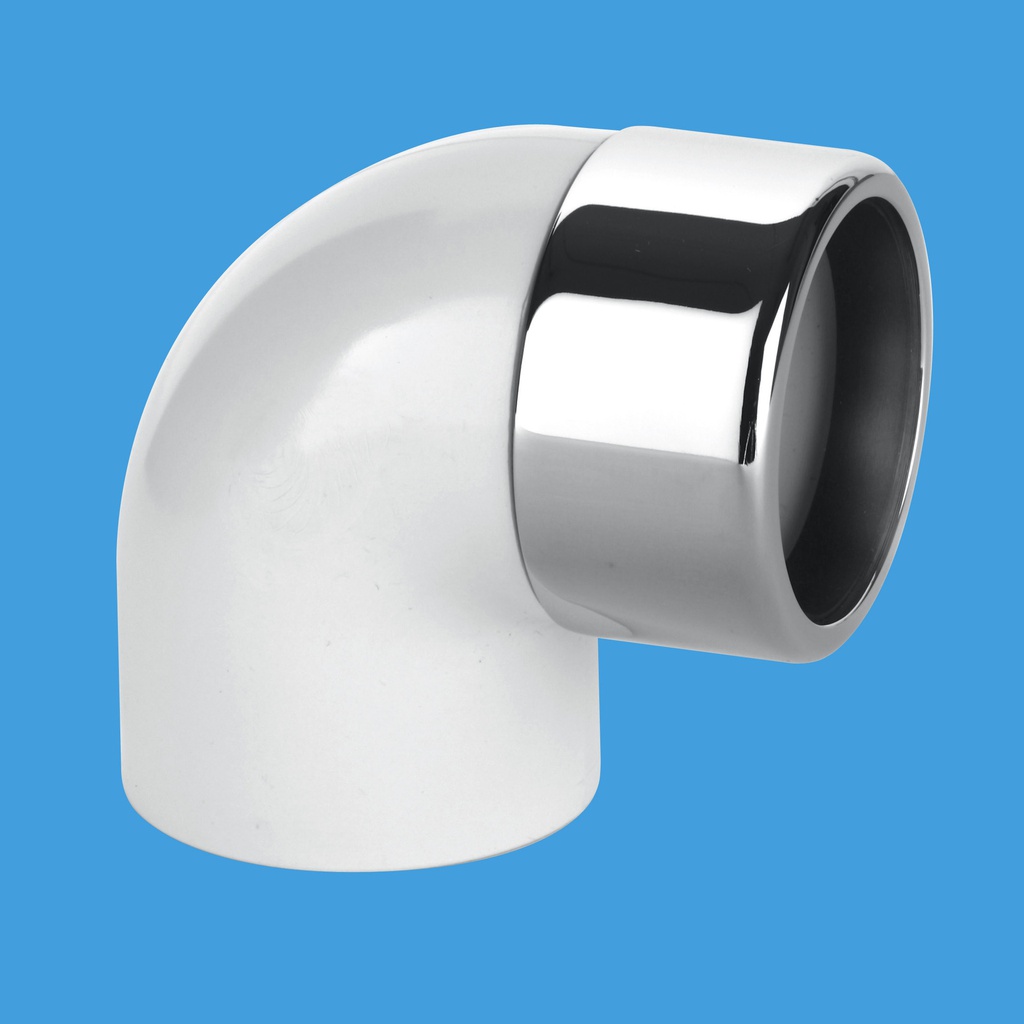 Chrome to PVC 90'  Bend🅼ᶜABS32/35A-CB