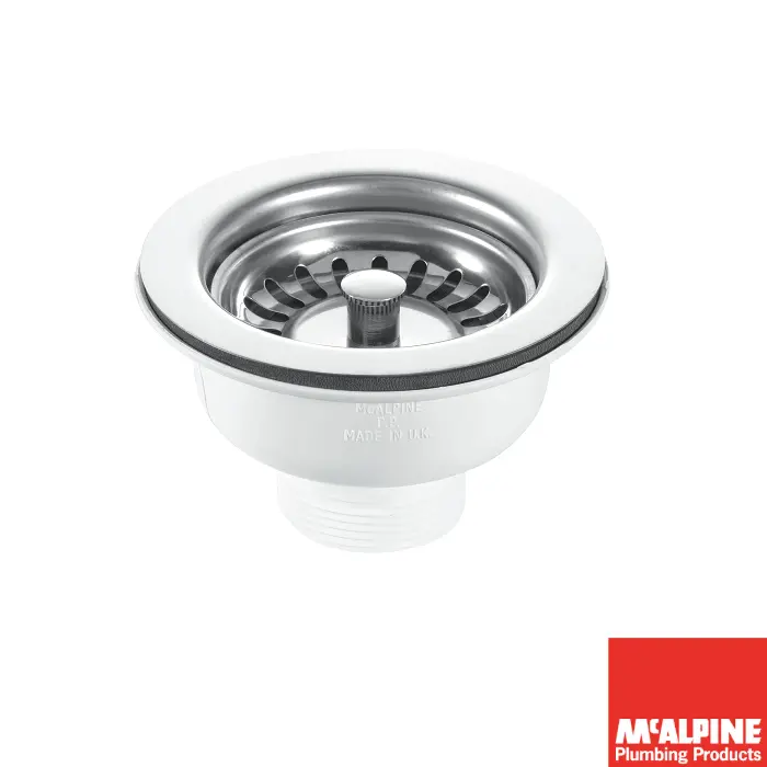 Sink Waste Basket Strainer NoOvFlow🅼ᶜBwstss