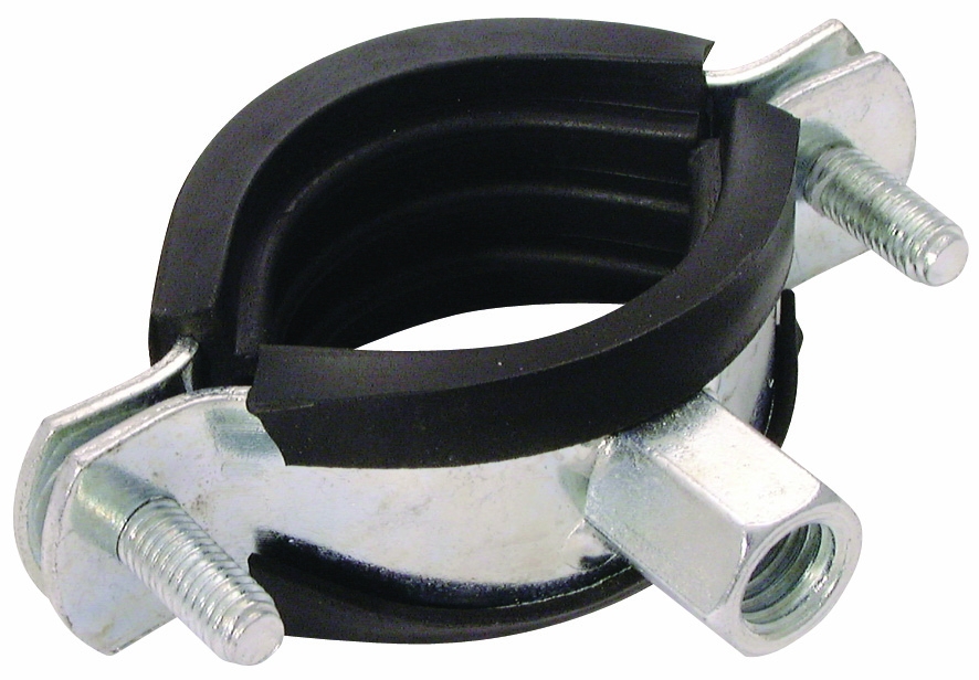 Flue 125 Clip Rubbered Lined