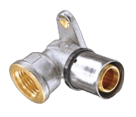 AL.U-Press 16 Wallplate Elbow TT