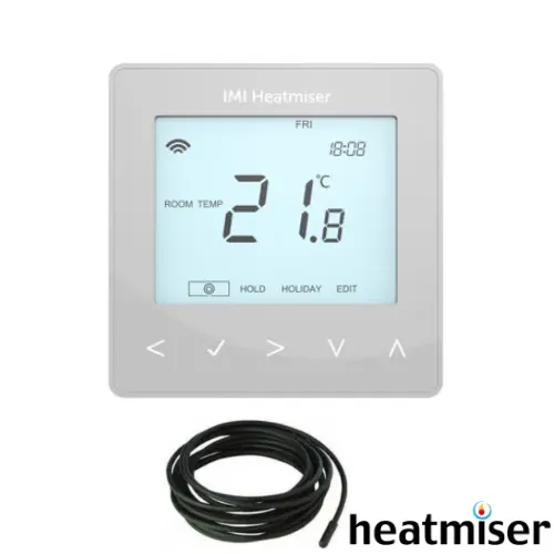 [20PTHNeoES] Heatmiser neoStat-e Silver🕐+©°Electric Thermostat