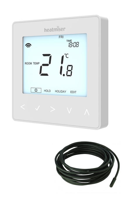 🕐+©° Electric Prog RoomStat Neo White 2309-0004