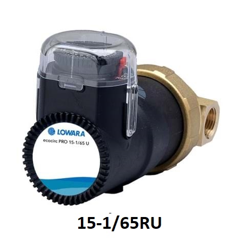 Lowara Hot-Water Pump Cir 15-1/65B RU TimerStat 6001