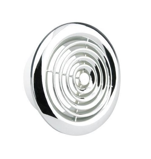 Circular internal 4" FixedGrille Chrome