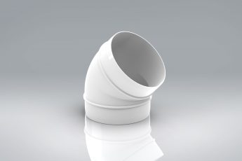 Duct4 102 Bend 45°