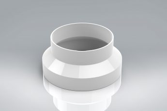 [21D5D4] Duct5 125 to 100 Reducer
