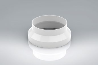 [21D6D5] Duct6 150 to 125 Reducer