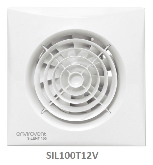 Silent 100 12v LowV Timer Wh