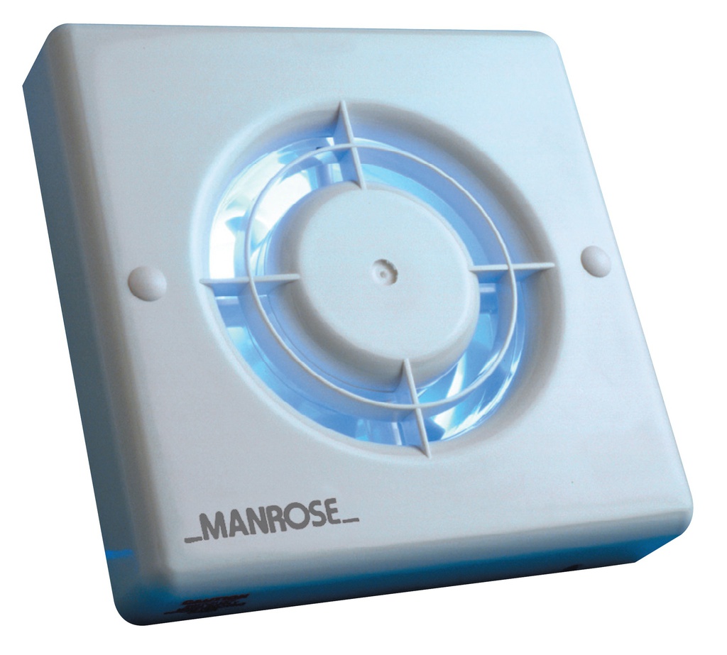 [21M.XF100LV] Manrose 100 12v exc.Transformer Wh