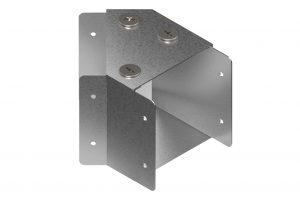 MB Trunking 100mm 45d Bend