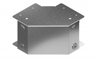 MB Trunking 100mm 90d Ext Bend