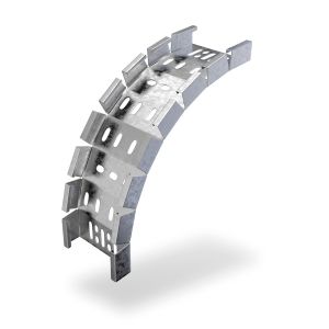 Cable Tray 75mm Ext 90d Bend