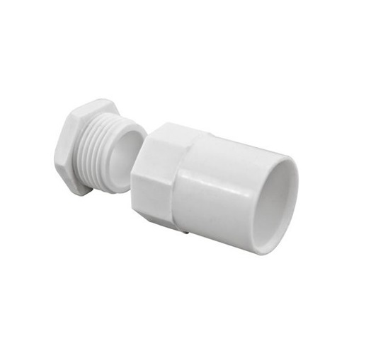 [22RW25N] Cond Adap Fem + Bush 25mm Wh