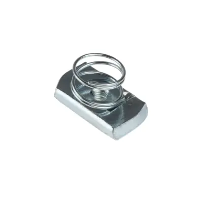 [22UXM10ZS-100] Strut Channel M10 SHORT 41x21 Spring bolt P100