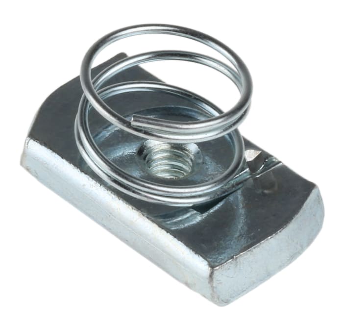 Strut Channel M6 SHORT Spring bolt P100