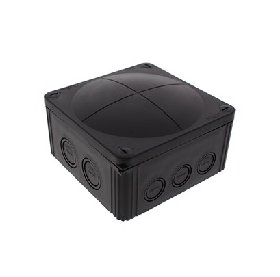 [24JBWiB140] Wiska 140x140x82mm IP66 Bk