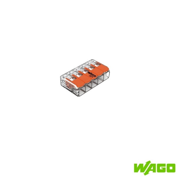 [24JCWL1415] WAGO Lever 5w Connector 32a 221-415 Each