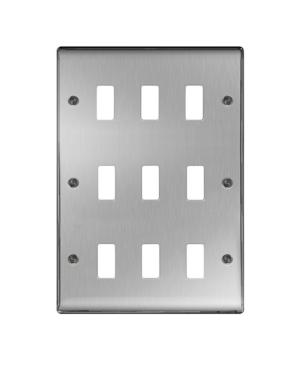 BG raised Grid 9g Cover 3row.3 BS GNBS9/RNBS9-01
