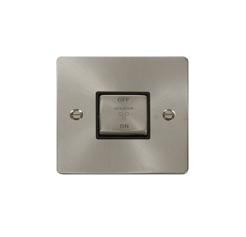 Fan Sw 3pole Def Sbr Bk FPBS520
