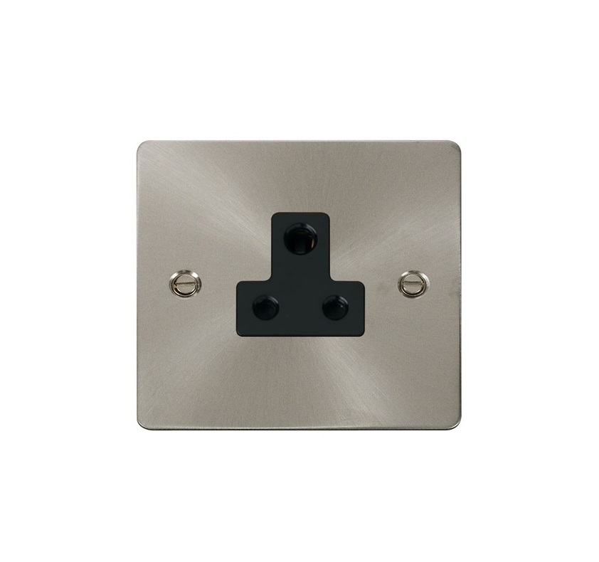 [25CFSBB.31.5A] Socket 5a 3pin Def Sbr Bk FPBS038