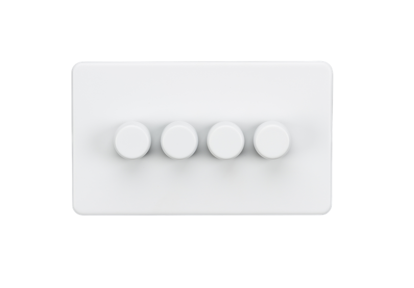 [25MLCMa.04] ML ScrLess Whi.Matt Dimmer 4g 5-150w SF2194MW