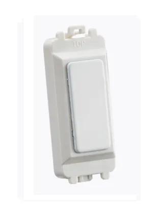 [25MLCMa.G8] ML Grid Module Whi.Matt Blank GDM013MW